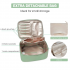 Travel Makeup Bag Large Cosmetic Bag Make up Case Organizer for Women and Girls